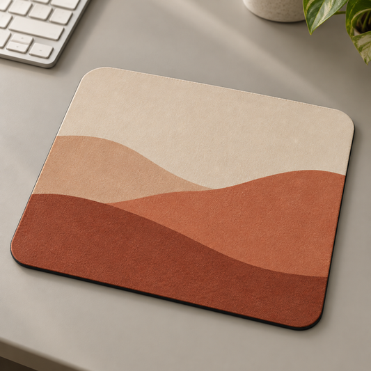 AI-generated concept illustration: Sand Dune Mouse Pad